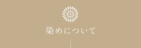 染めについて